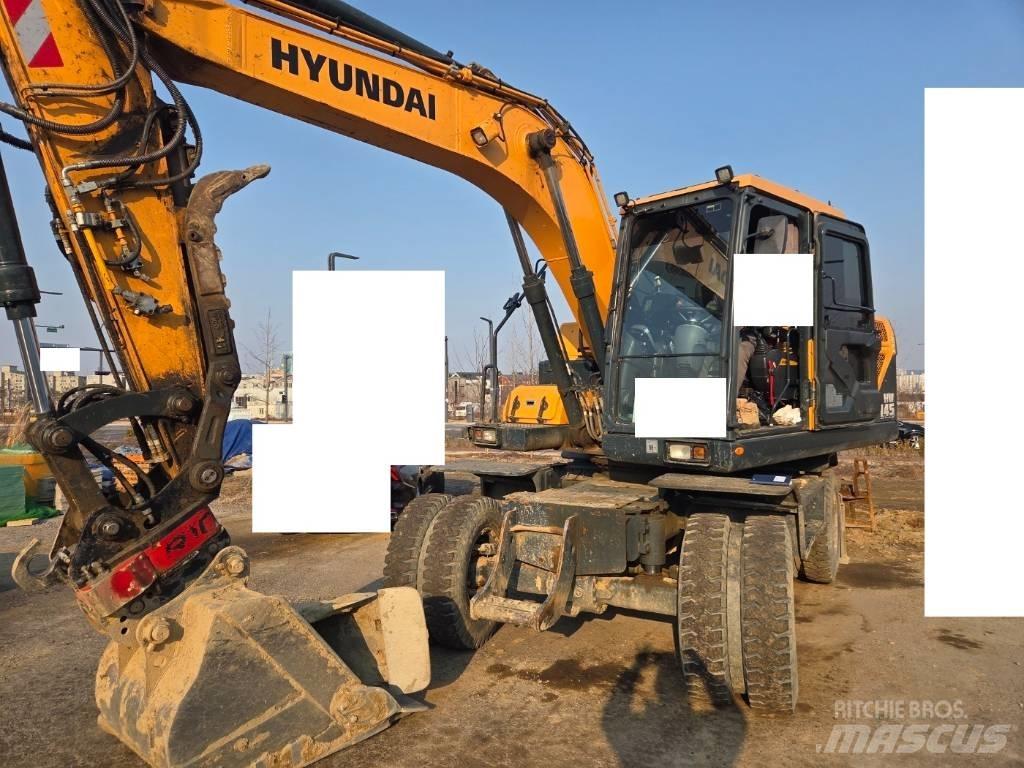 Hyundai HW 145 Ekskavatori uz riteņiem