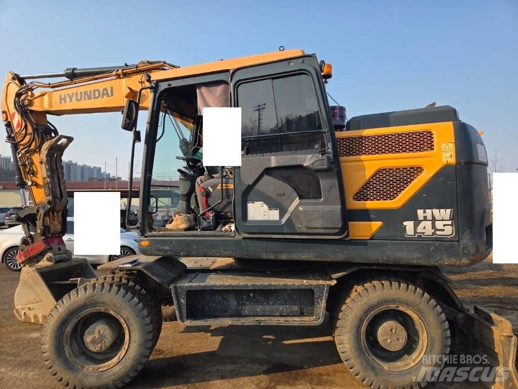 Hyundai HW 145 Ekskavatori uz riteņiem