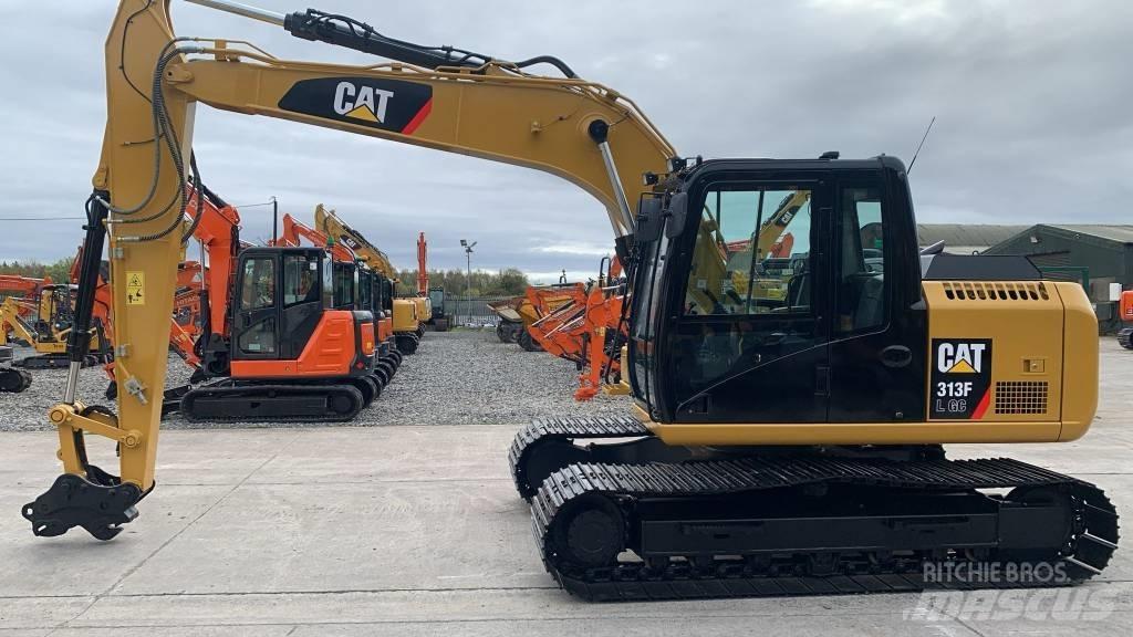 CAT 313 F LGC Kāpurķēžu ekskavatori