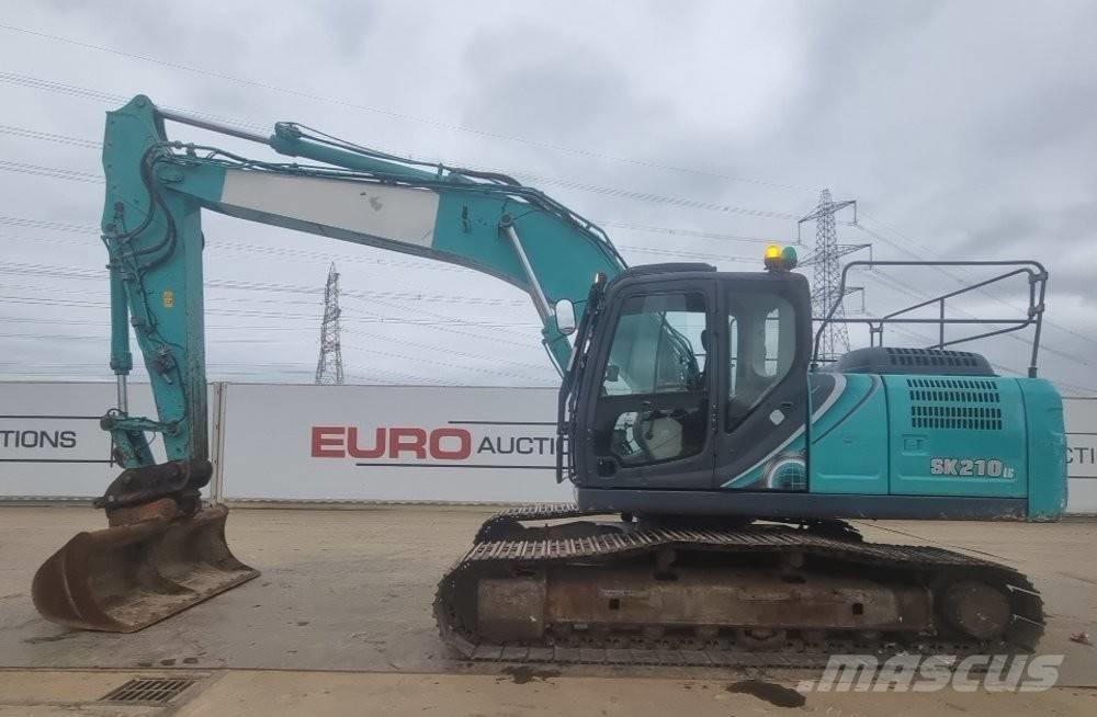 Kobelco SK 210-10 Kāpurķēžu ekskavatori