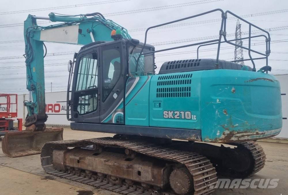 Kobelco SK 210-10 Kāpurķēžu ekskavatori