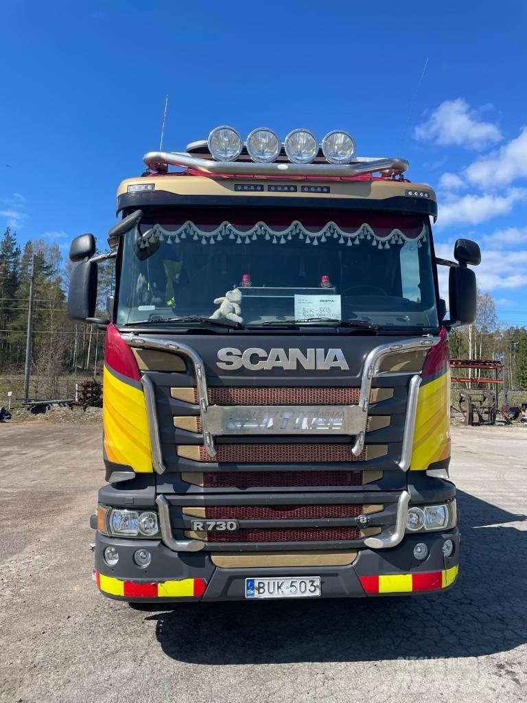 Scania R730 Kabeļu pacēlājs nomontējamām kravas mašīnām