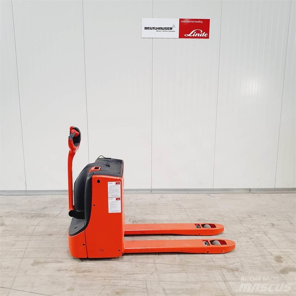 Linde T16 Li-Ion Zemie palešu pacēlāji
