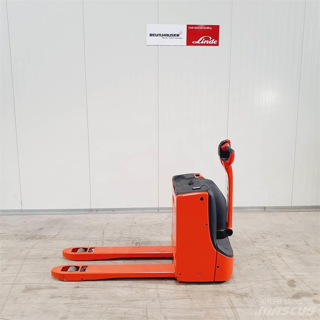 Linde T16 Li-Ion Zemie palešu pacēlāji