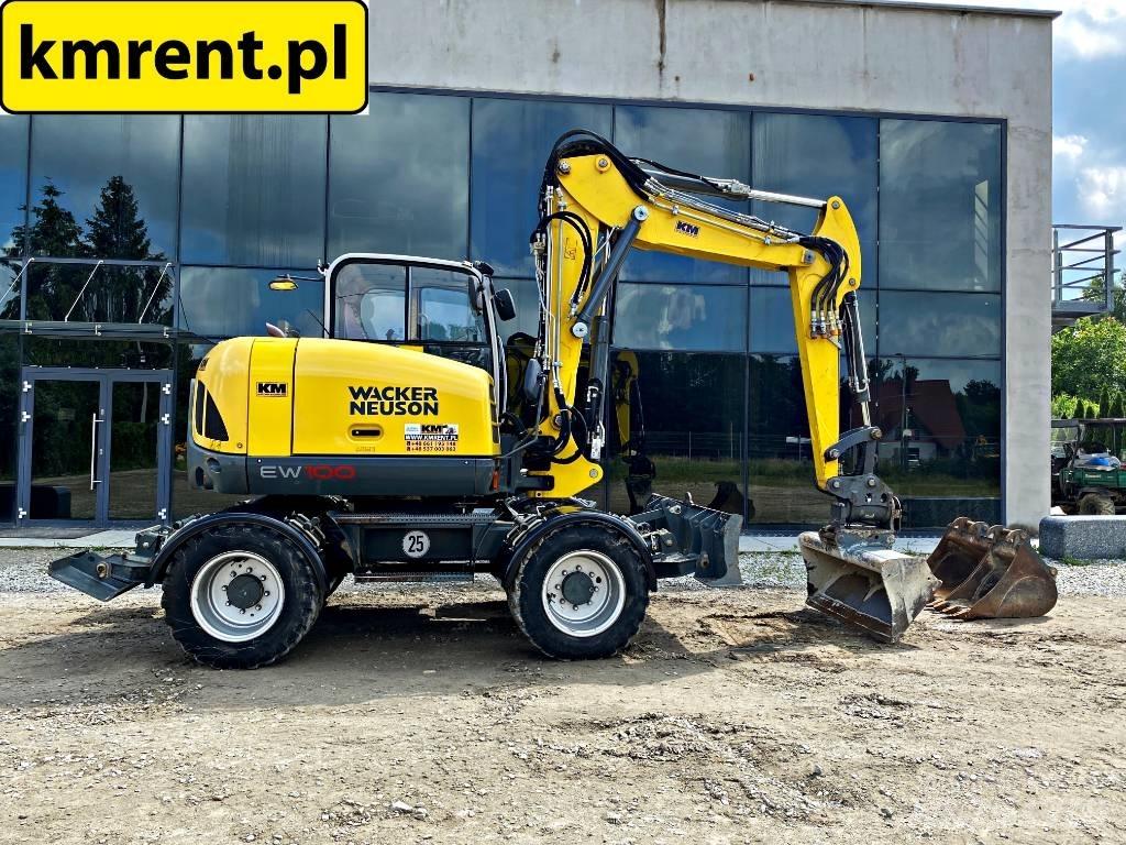 Wacker Neuson EW 100 Ekskavatori uz riteņiem