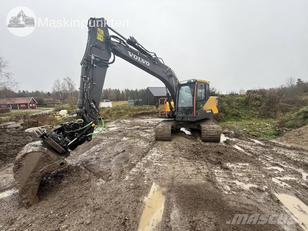 Volvo EC 140 EL Kāpurķēžu ekskavatori