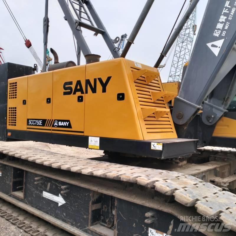 Sany SCC 750 E Kāpurķēžu ceļamkrāni