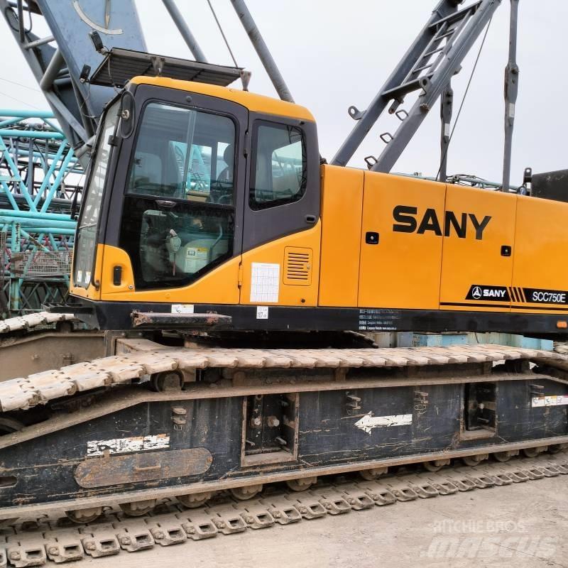 Sany SCC 750 E Kāpurķēžu ceļamkrāni