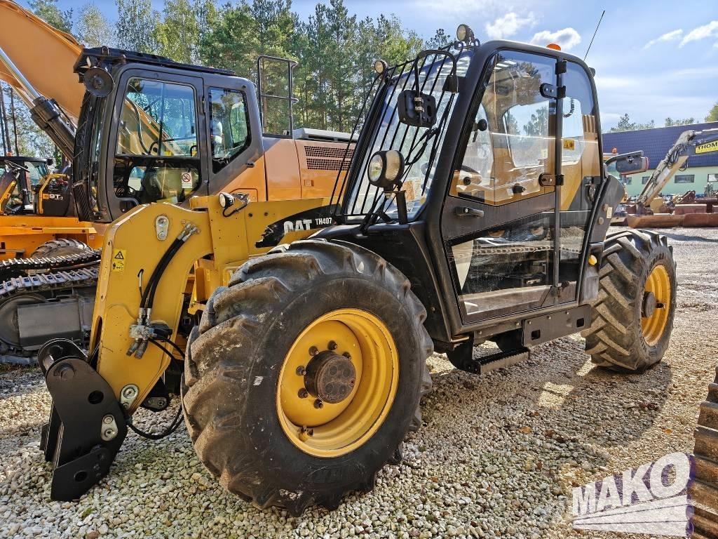 CAT TH 407 Teleskopiskie manipulatori