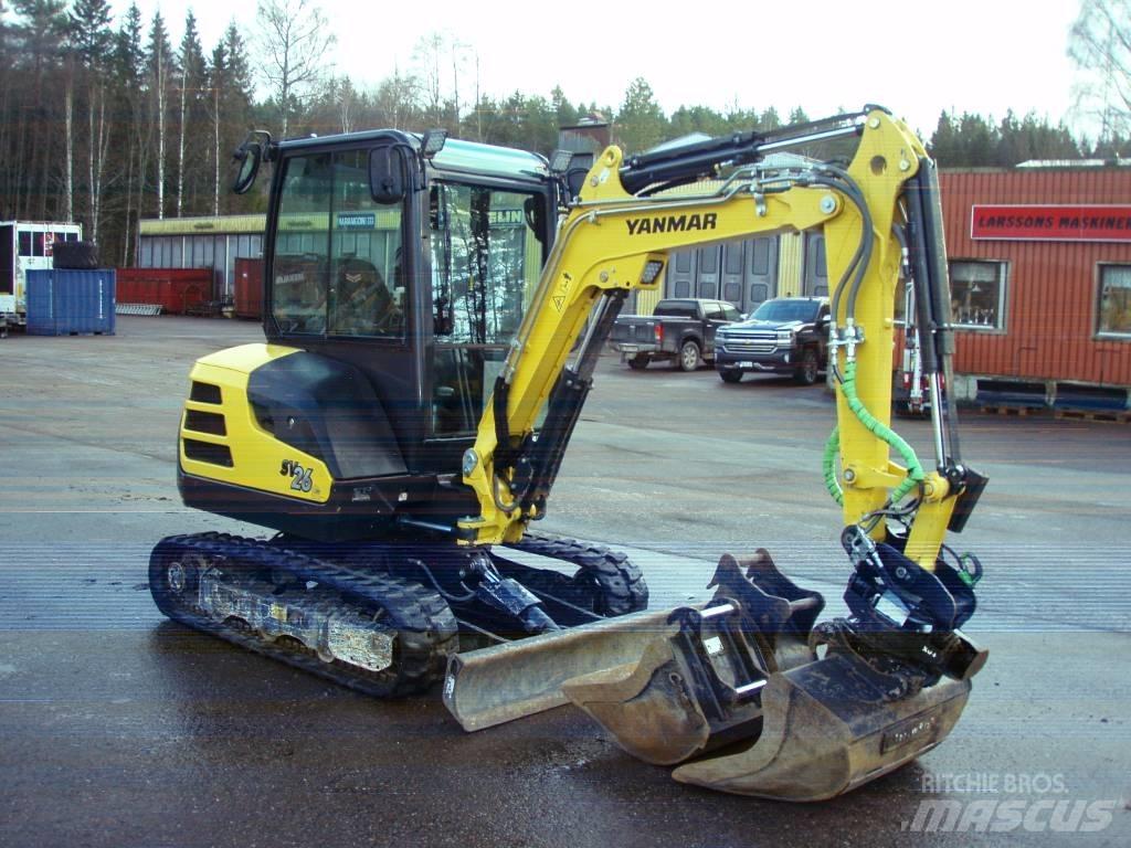 Yanmar SV 26 Mini ekskavatori < 7 t
