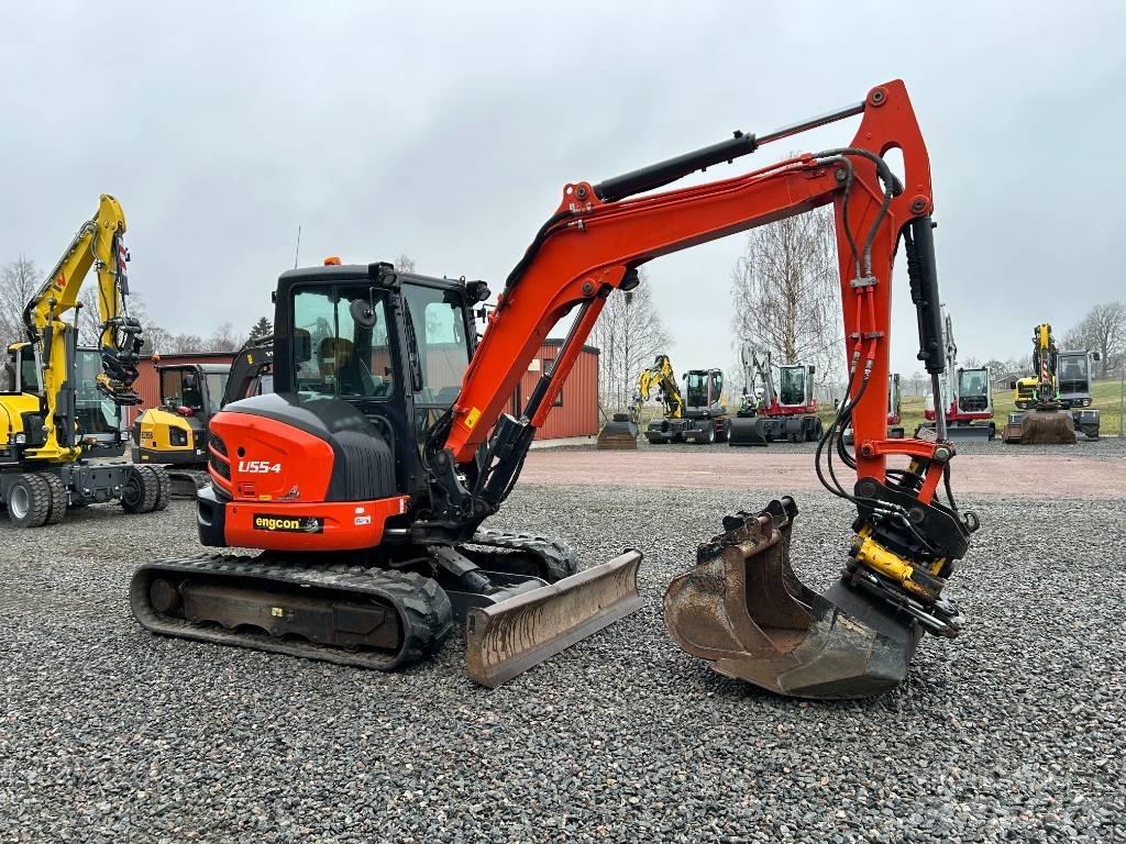 Kubota U55-4 Mini ekskavatori < 7 t