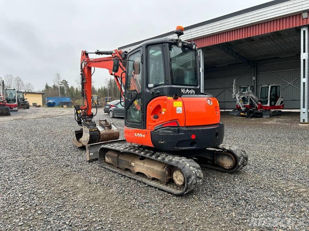 Kubota U55-4 Mini ekskavatori < 7 t