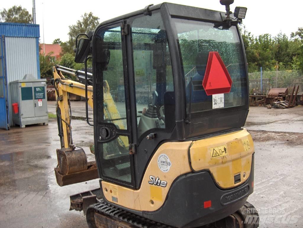 Yanmar SV 18 Mini ekskavatori < 7 t