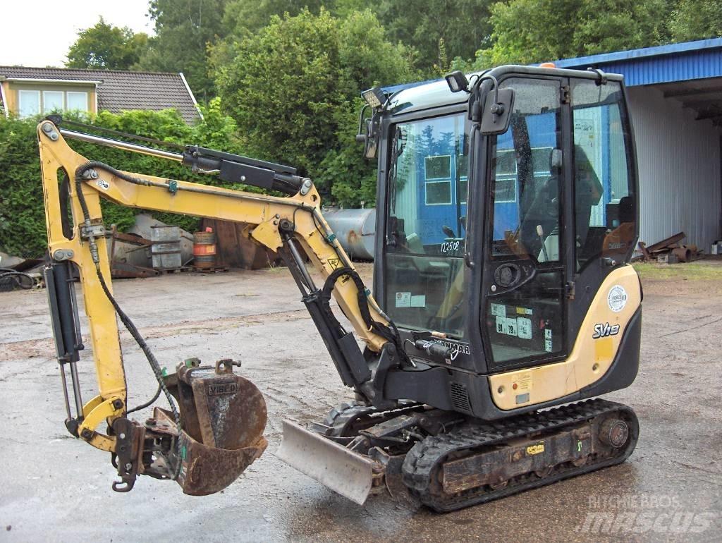 Yanmar SV 18 Mini ekskavatori < 7 t