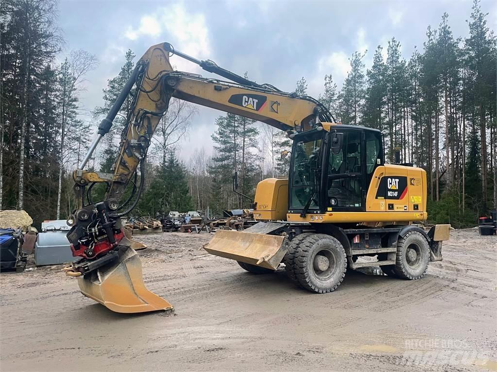 CAT M 314 F Ekskavatori uz riteņiem