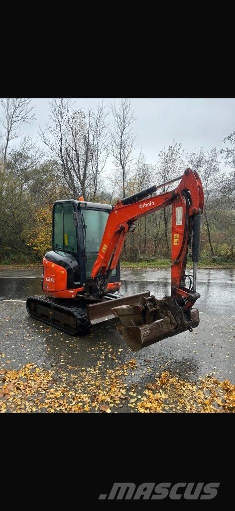 Kubota U 27-4 Mini ekskavatori < 7 t