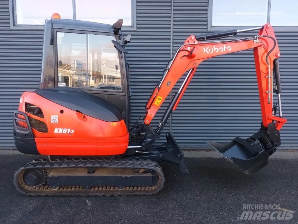 Kubota kx61-3 Mini ekskavatori < 7 t