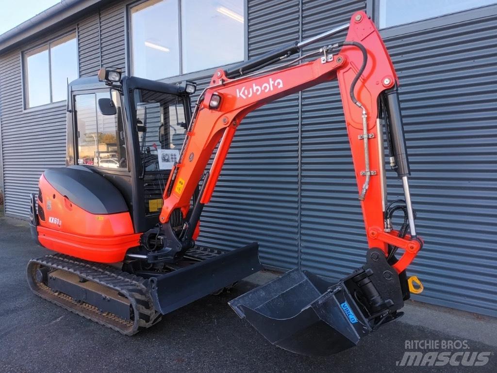 Kubota kx61-3 Mini ekskavatori < 7 t