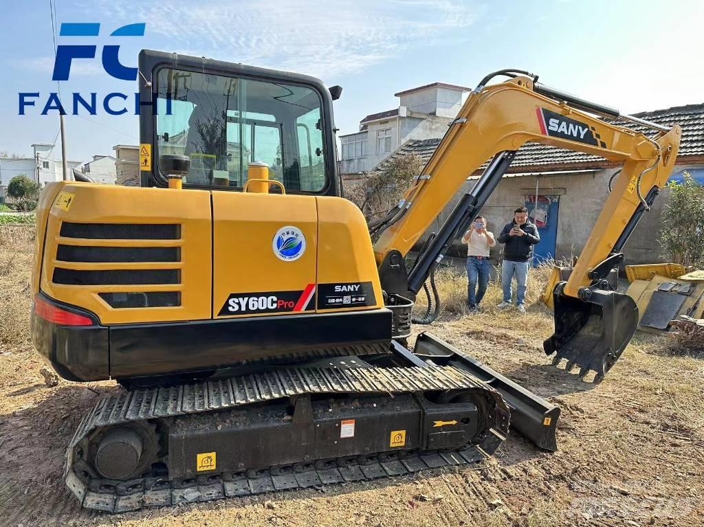 Sany SY 60 C PRO Kāpurķēžu ekskavatori