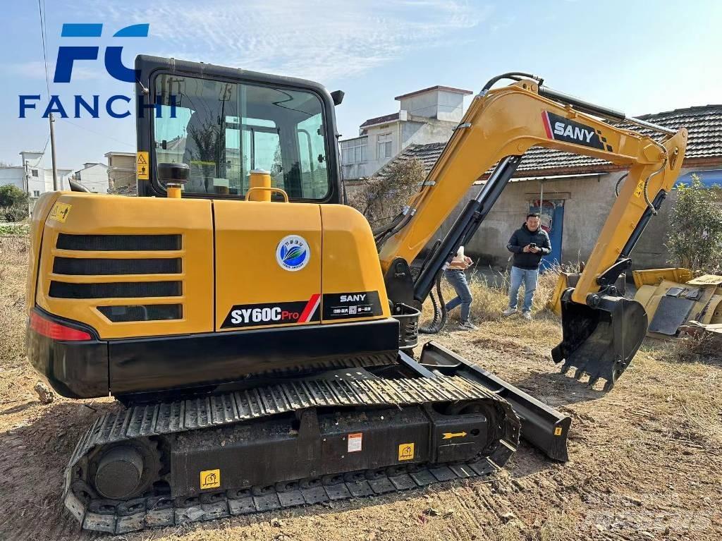 Sany SY 60 C PRO Kāpurķēžu ekskavatori