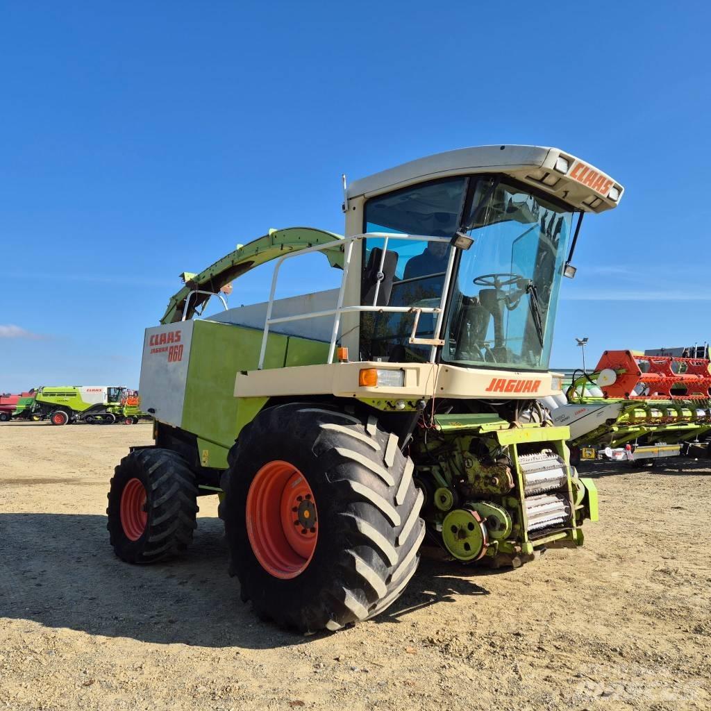 CLAAS Jaguar 860 Lopbarības novācēji