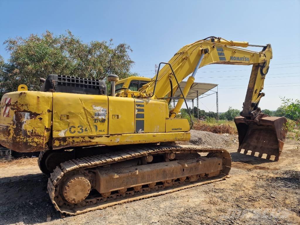 Komatsu PC 340 LC Kāpurķēžu ekskavatori
