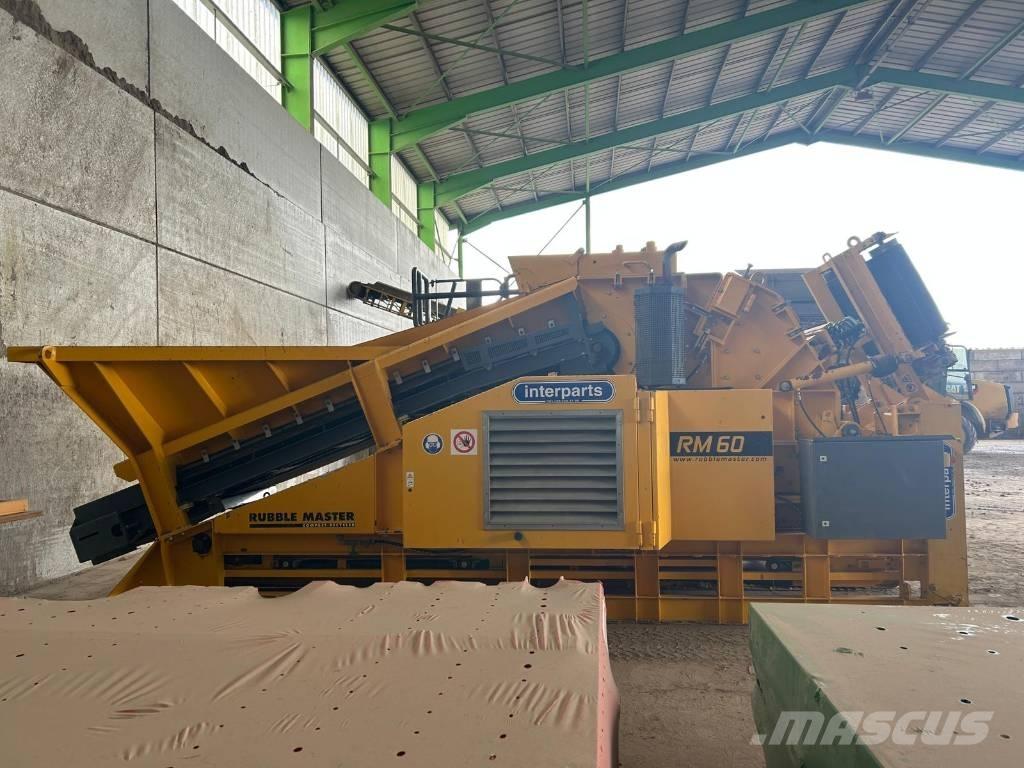 Rubble Master RM 60 Drupinātāji