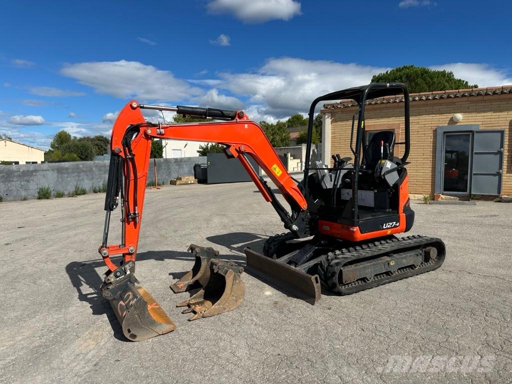 Kubota U 27-4 Mini ekskavatori < 7 t