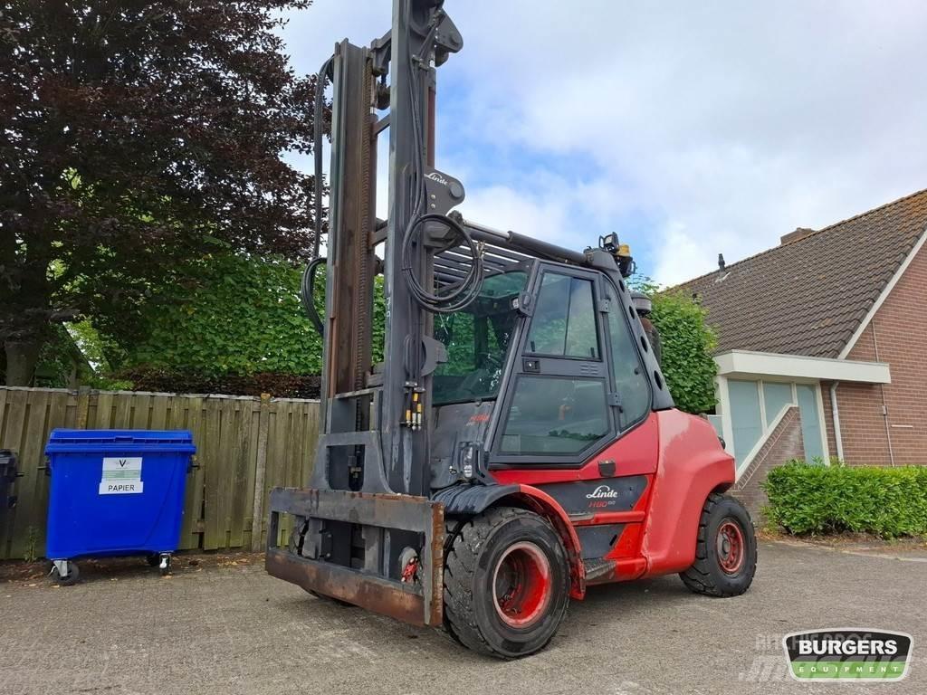 Linde H80D Tehnika ar dīzeļa dzinēju