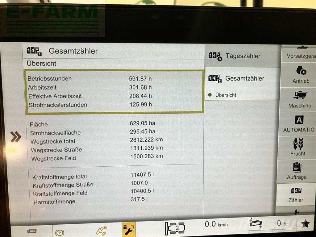 CLAAS lexion 5300 Ražas novākšanas kombaini