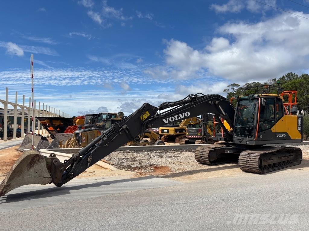 Volvo EC 140 EL Kāpurķēžu ekskavatori