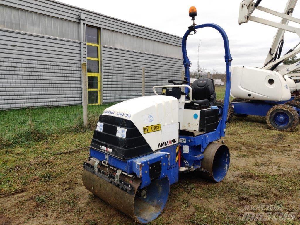 Ammann AV 20-2 Divvalču grunts veltņi