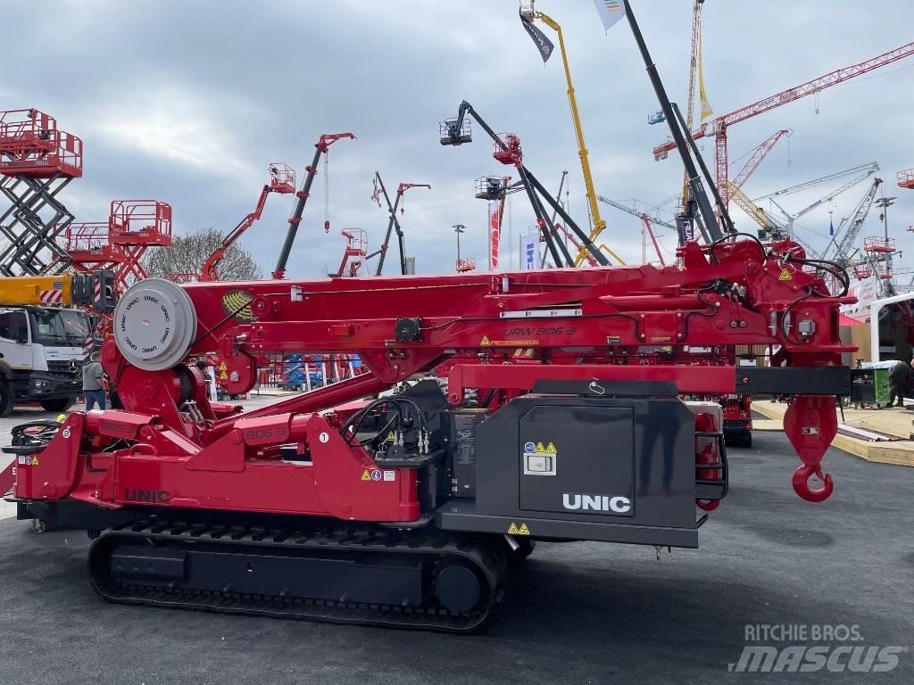Unic URW-806-3 Kāpurķēžu ceļamkrāni