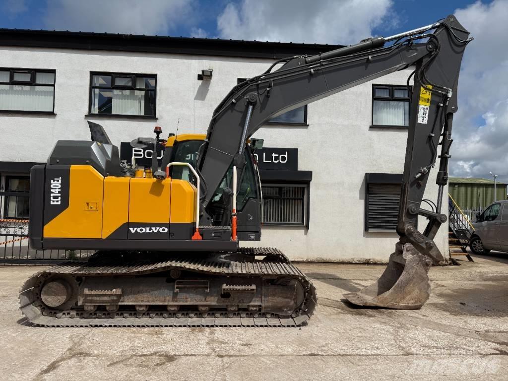 Volvo EC 140 EL Kāpurķēžu ekskavatori