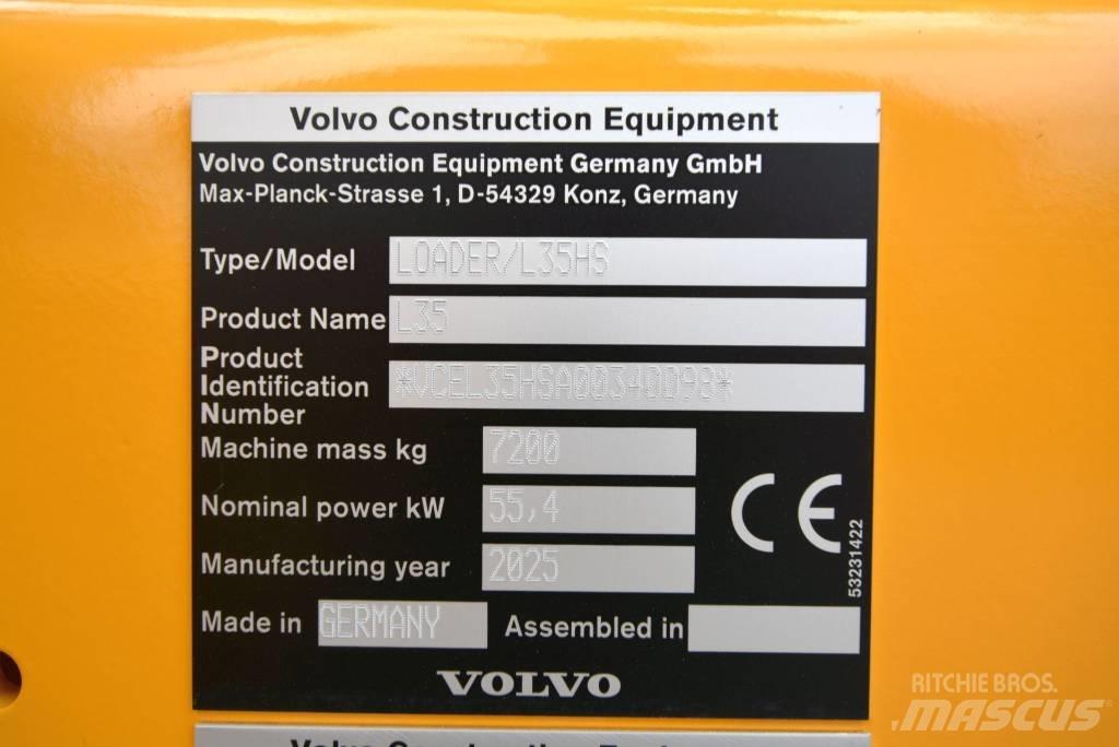 Volvo L 35 HS Iekrāvēji uz riteņiem