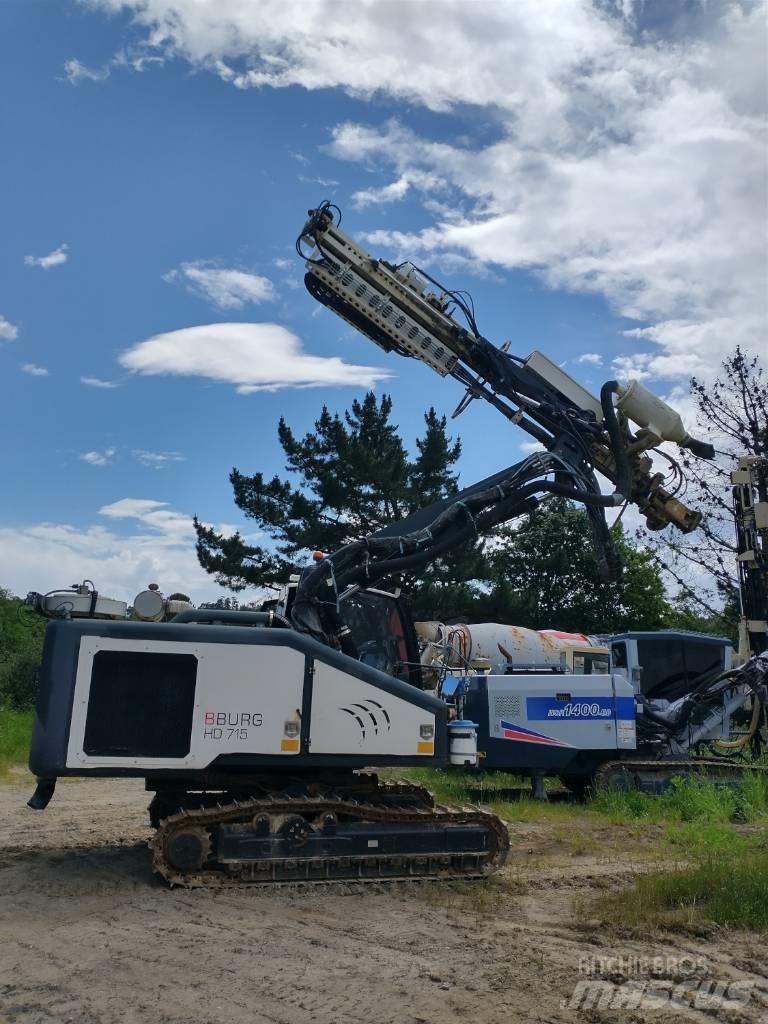  BBURG  HD715 Celtniecības urbji