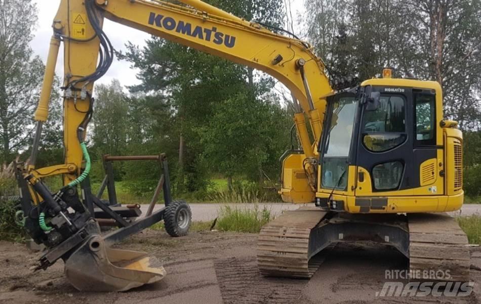 Komatsu PC 138 US Kāpurķēžu ekskavatori