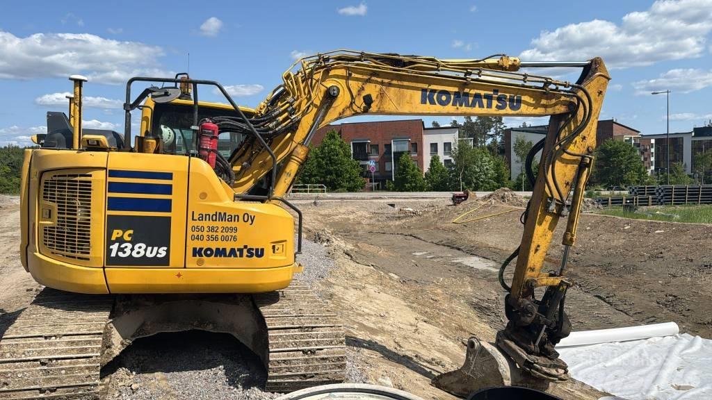 Komatsu PC 138 US Kāpurķēžu ekskavatori
