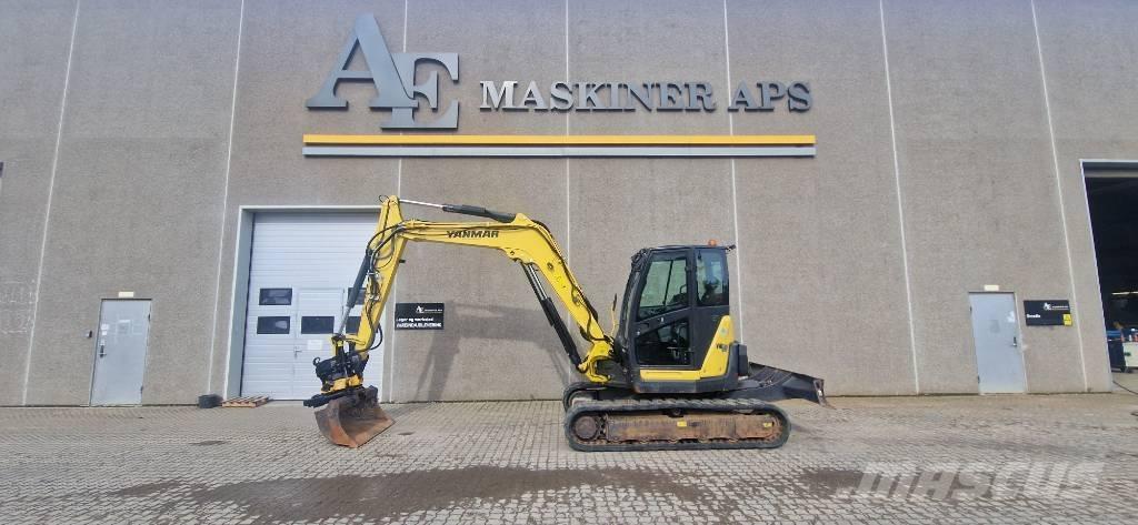 Yanmar VIO80 Kāpurķēžu ekskavatori