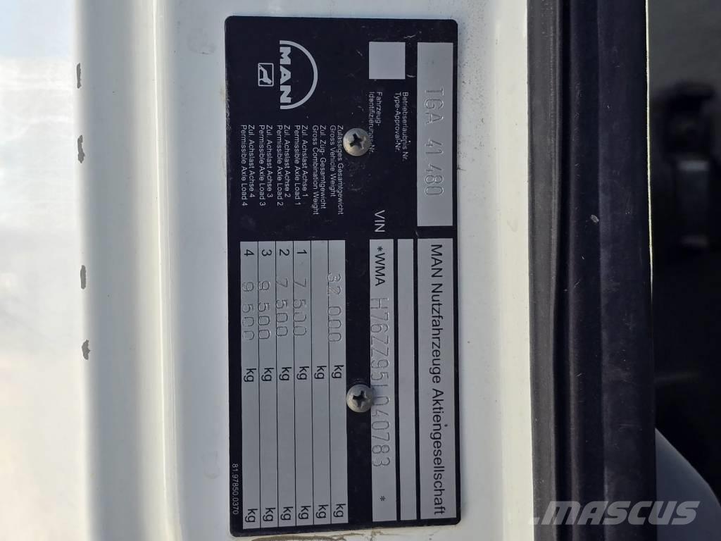 MAN TGA 41.480 Šasija ar kabīni