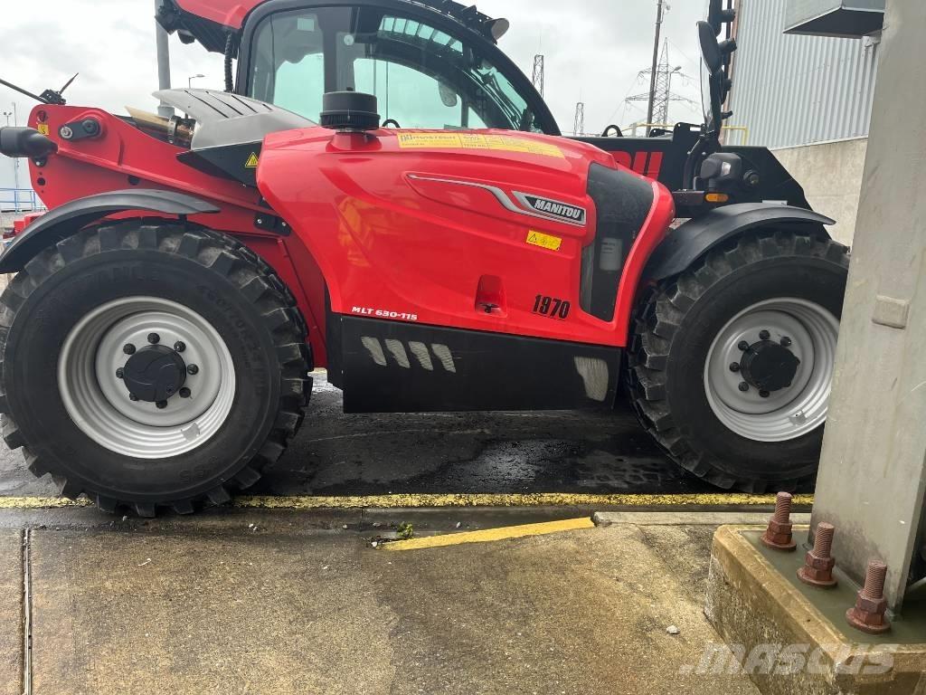 Manitou MLT 630 115D Teleskopiskie manipulatori