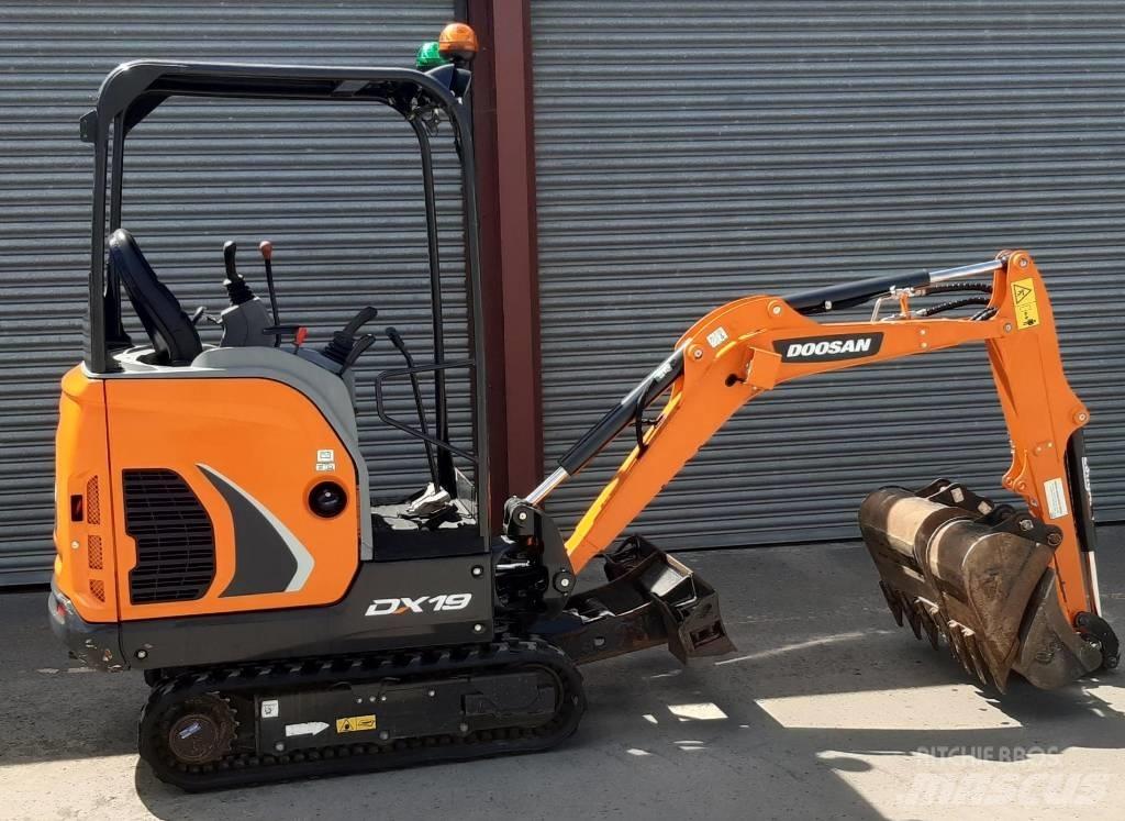 Doosan DX 19 Mini ekskavatori < 7 t