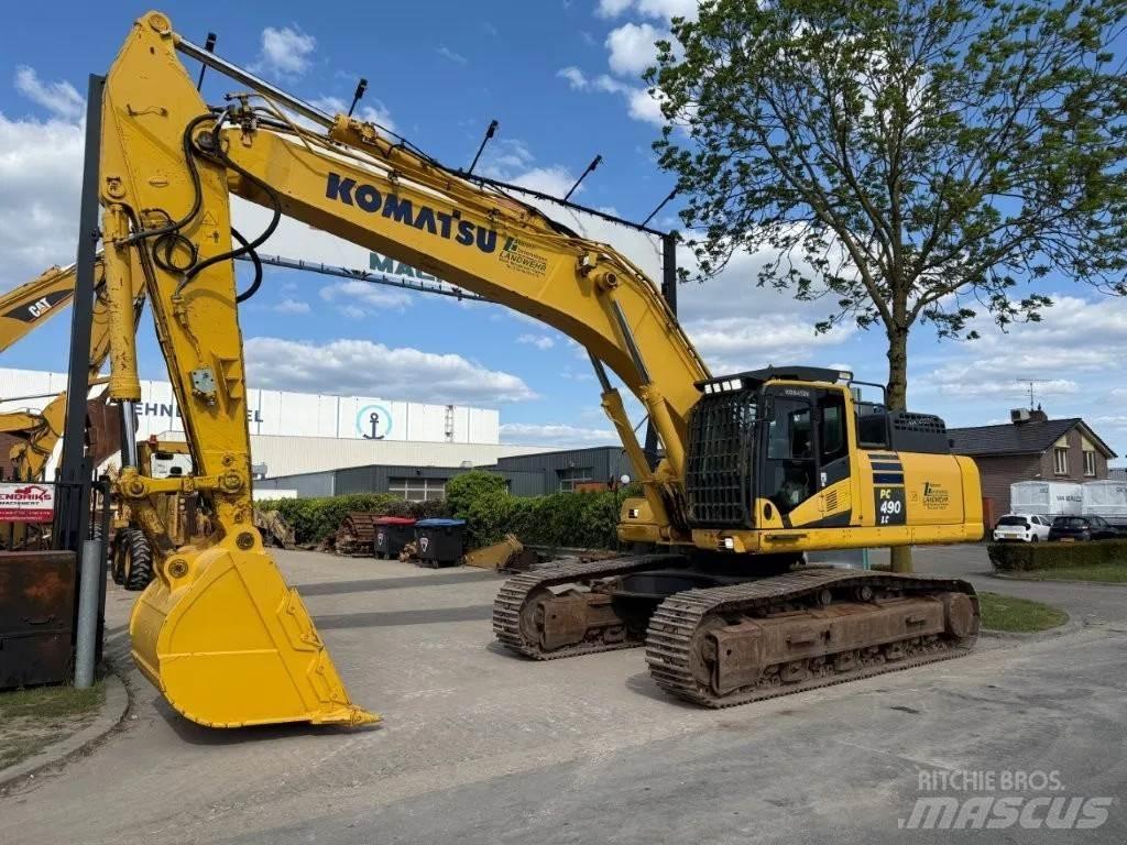 Komatsu PC490LC-10 Kāpurķēžu ekskavatori