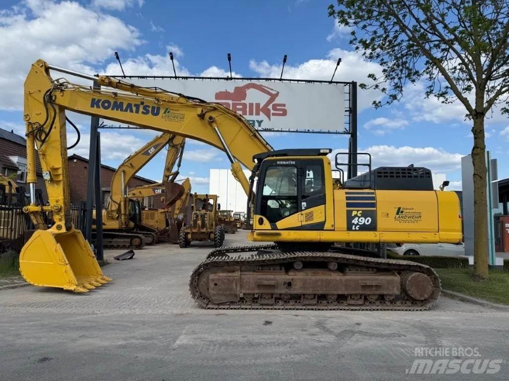 Komatsu PC490LC-10 Kāpurķēžu ekskavatori