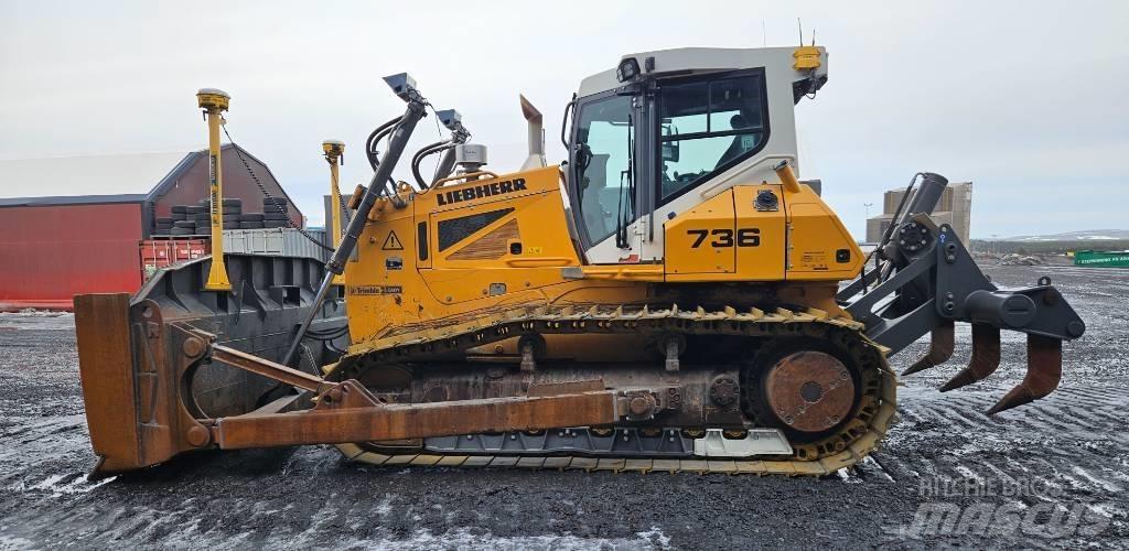 Liebherr 736 LGP Kāpurķēžu buldozeri