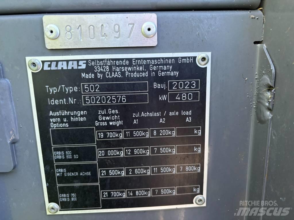 CLAAS Jaguar 960 4WD Lopbarības novācēji
