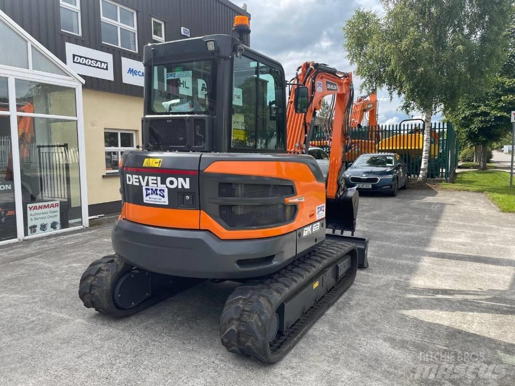 Develon DX 63-7 Mini ekskavatori < 7 t
