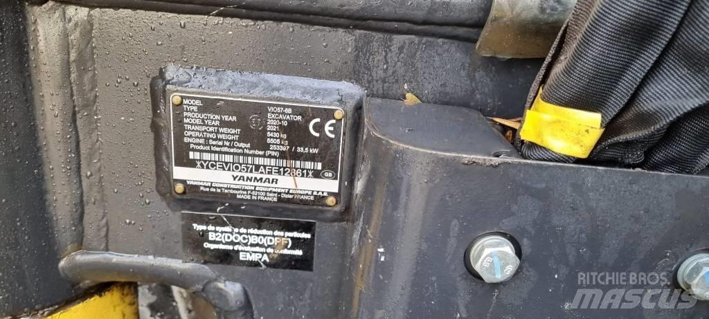 Yanmar Vio 57 Mini ekskavatori < 7 t