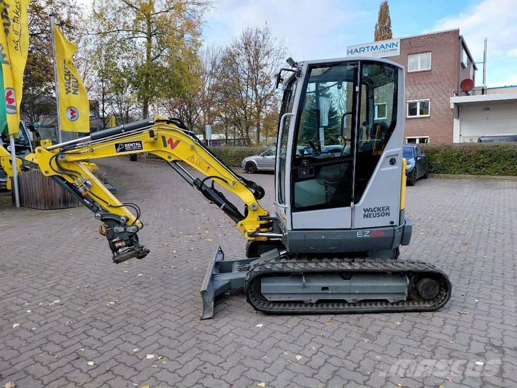 Wacker Neuson EZ26 Kāpurķēžu ekskavatori