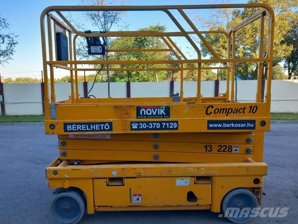 Haulotte Compact 10 Šķerveida pacēlāji